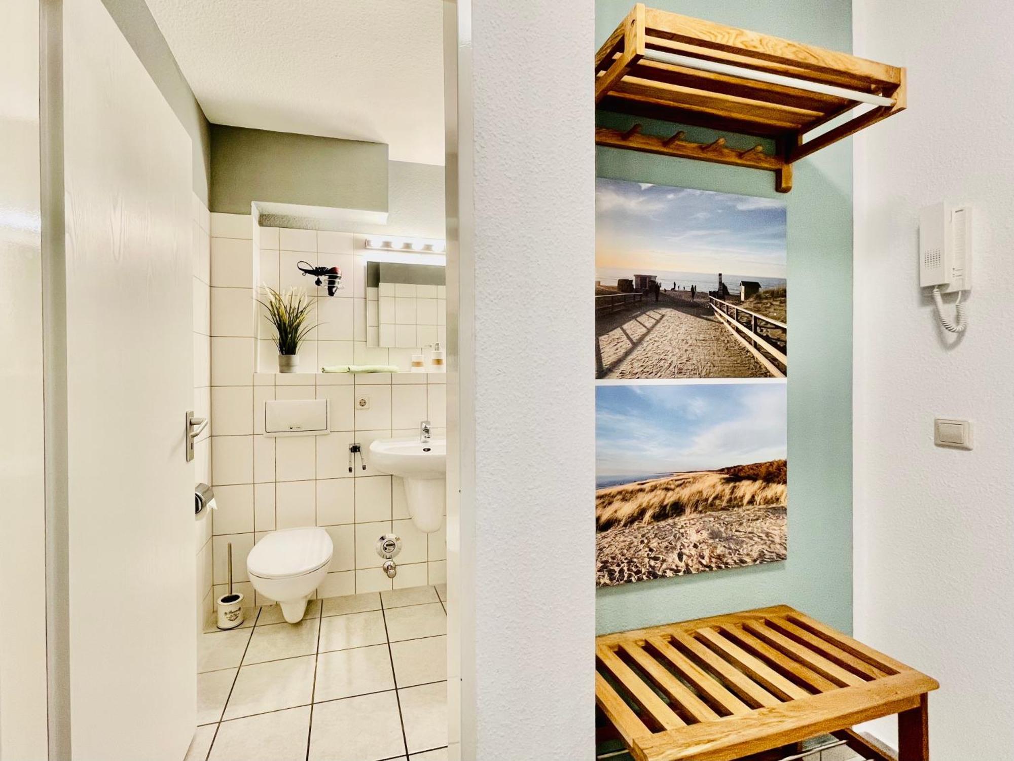 Ferienwohnung Strandkoje เดียร์ฮาเกิน ภายนอก รูปภาพ